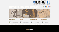 Desktop Screenshot of buispost.eu