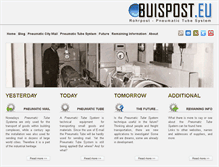 Tablet Screenshot of buispost.eu